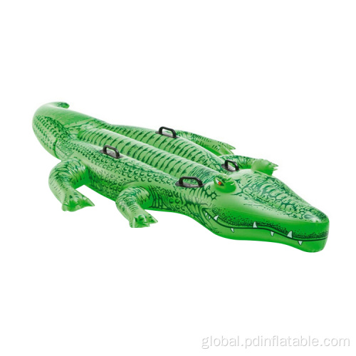 Crocodile Pool Float Sports & Entertainment Wholesale New Inflatable floaties Crocodile Rider pool float Factory